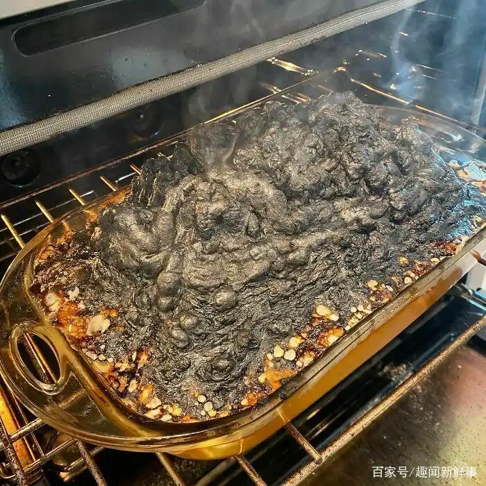 煮鸡蛋爆炸_烤箱食物失败案例_明星黑暗料理图片大全高清,